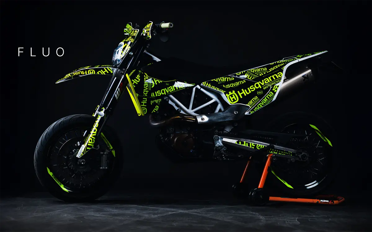 Husqvarna 701 Enduro Graphics - "Prototype" (Yellow Fluo Edition) 2