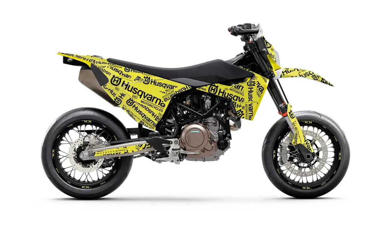 Husqvarna 701 Enduro Graphics - "Prototype" (Yellow) 1