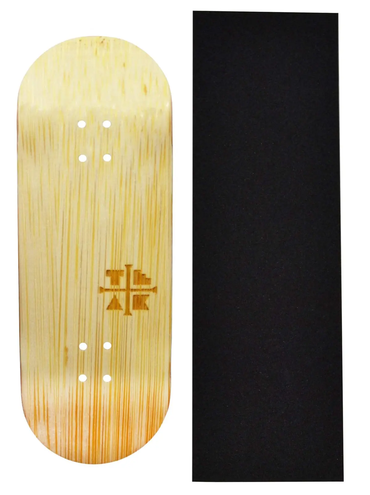 Prolific Wooden Fingerboard Deck, "Bamboo Samurai" - 34Mm X 97Mm 1