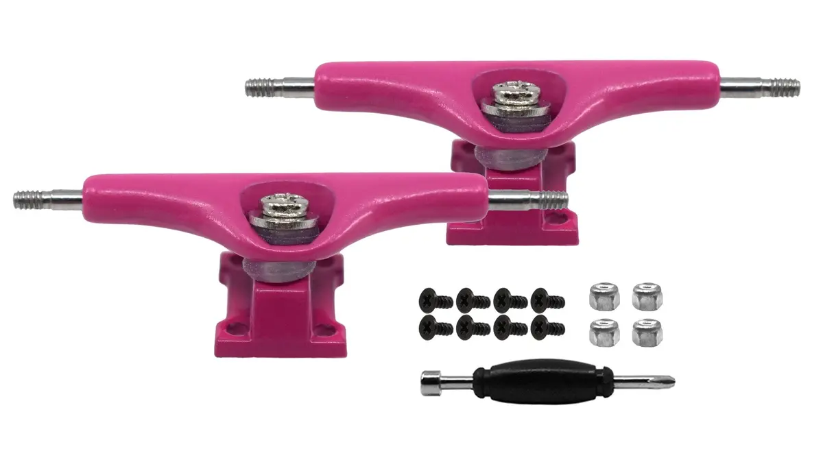 Prodigy Swerve Trucks, 34Mm - Pink Colorway 1