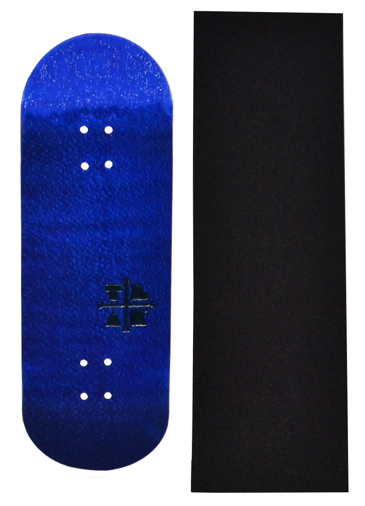 Prolific Wooden Fingerboard Deck, "Blue Yeti" - 32Mm X 97Mm 1