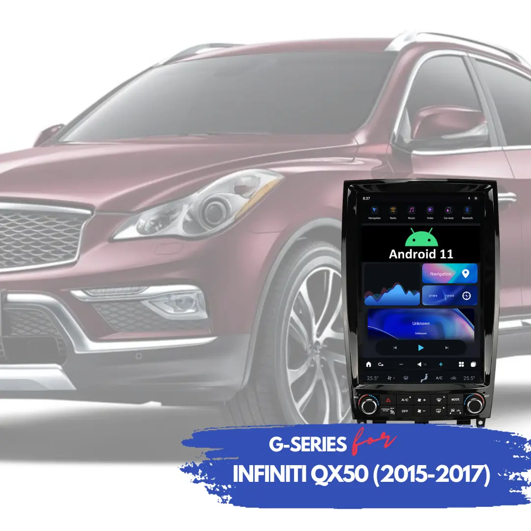 Infiniti Qx50 (2015–2017) Android Head Unit | Squarewheels G-Series 2