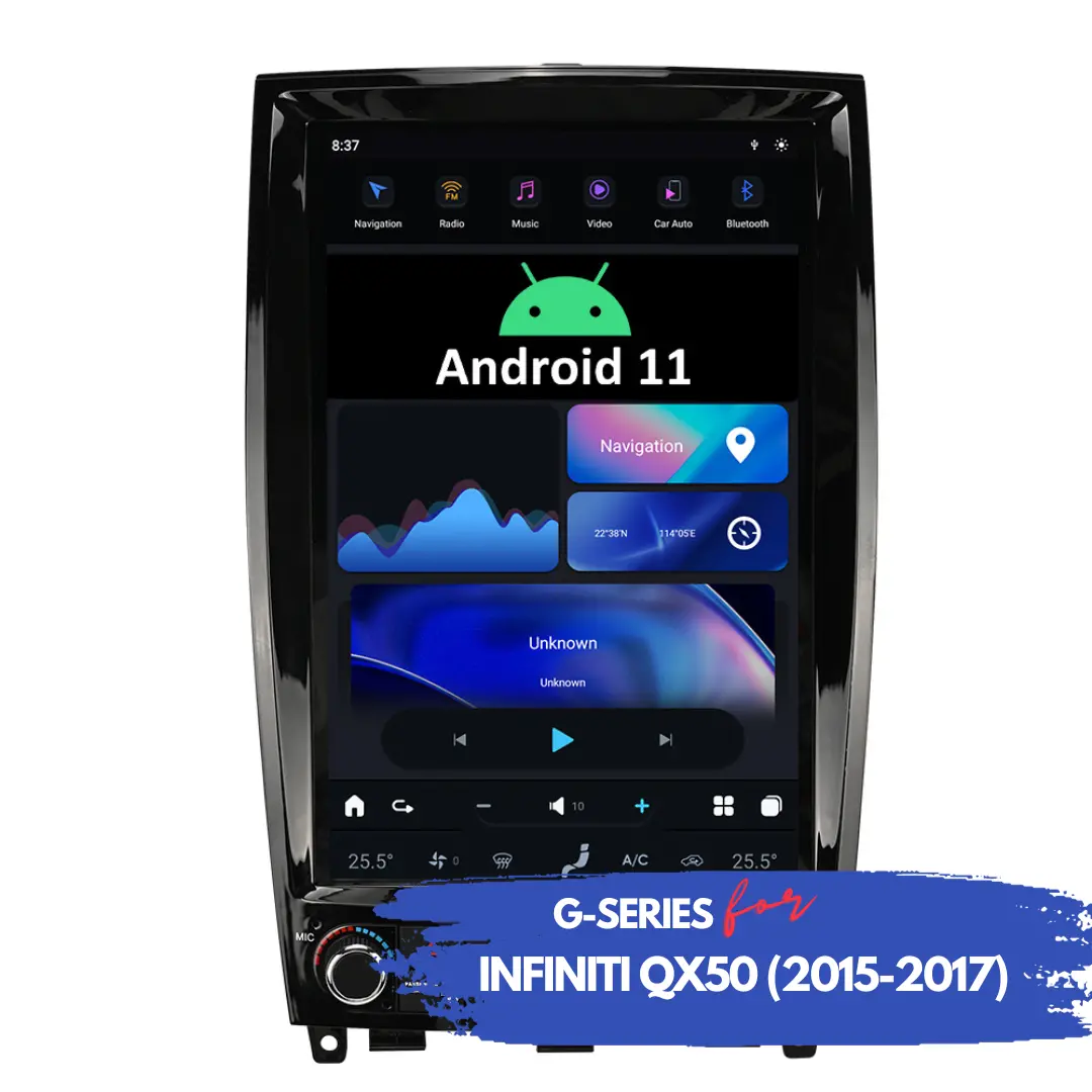 Infiniti Qx50 (2015–2017) Android Head Unit | Squarewheels G-Series 1