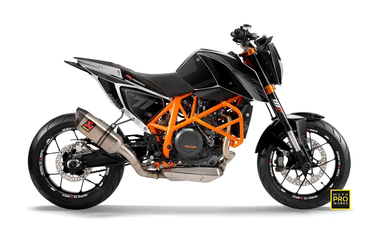 Ktm 690 Duke Graphics - "Rasorblade" (Stealth) 1