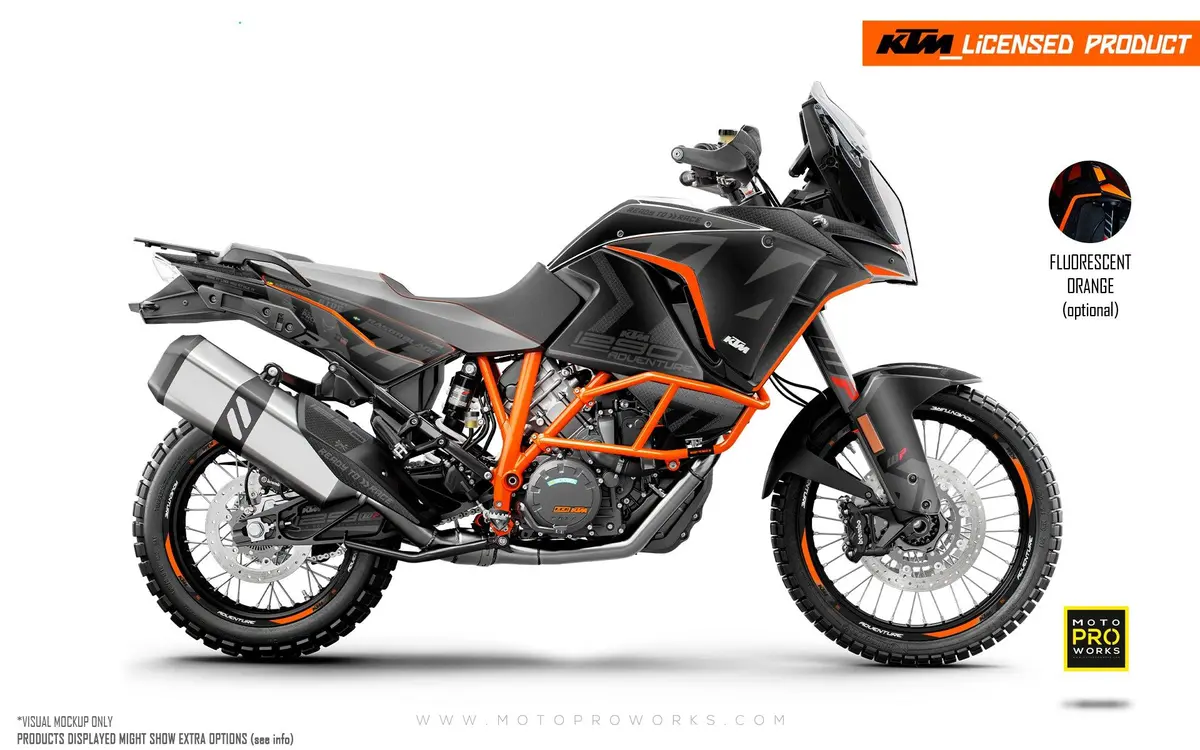 Ktm 1290 Super Adventure Graphics - "Rasorblade" (Stealth) 1
