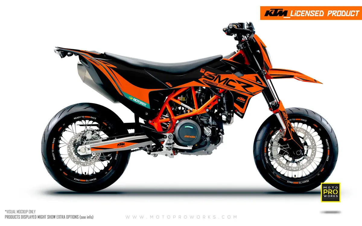 Ktm Graphics - 690 Smc-R "Racer" (Black/Orange) 1