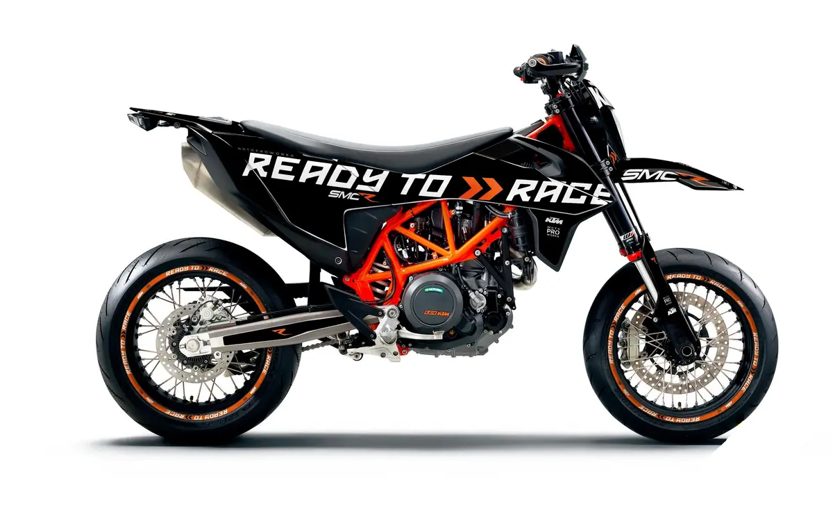 Ktm 690 Smc-R Graphics - "Ready2race" (Black) 1