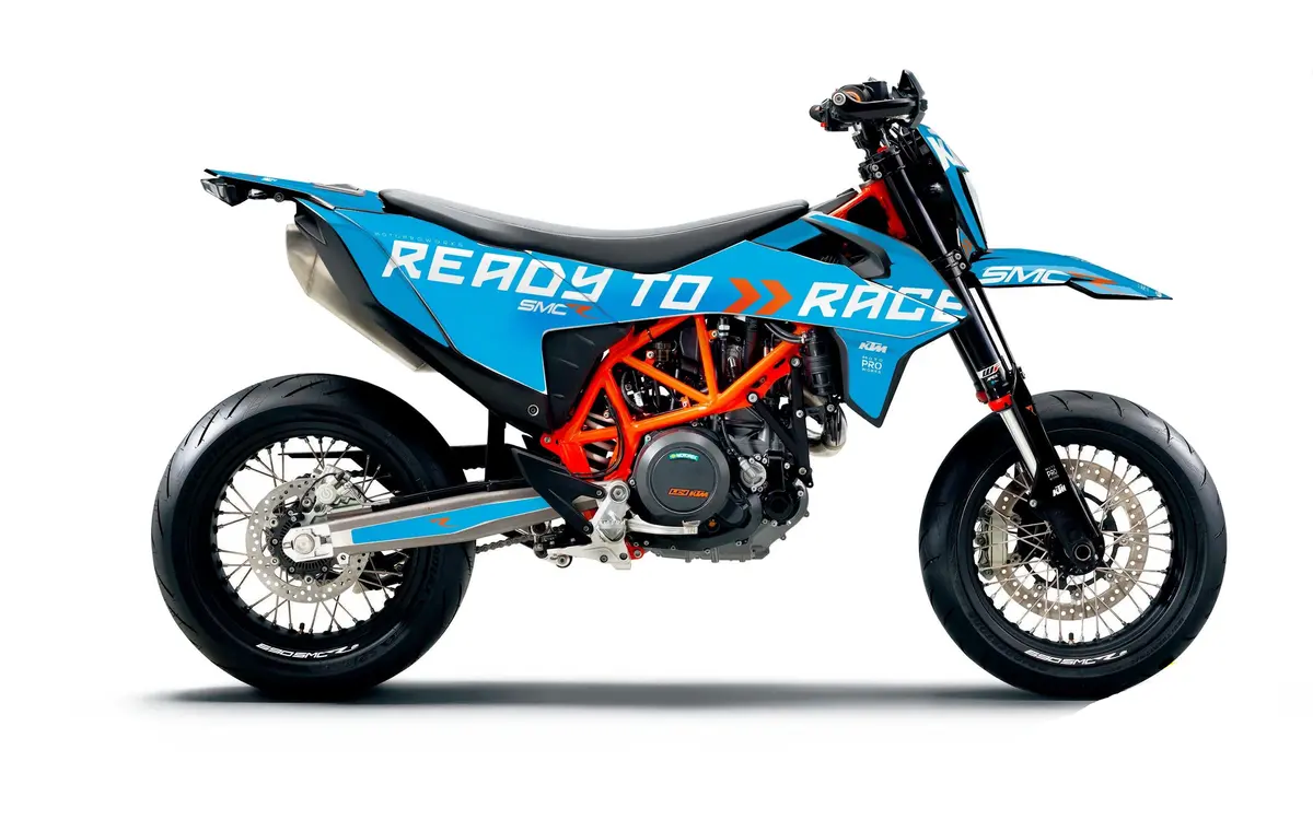 Ktm 690 Smc-R Graphics - "Ready2race" (Blue) 1