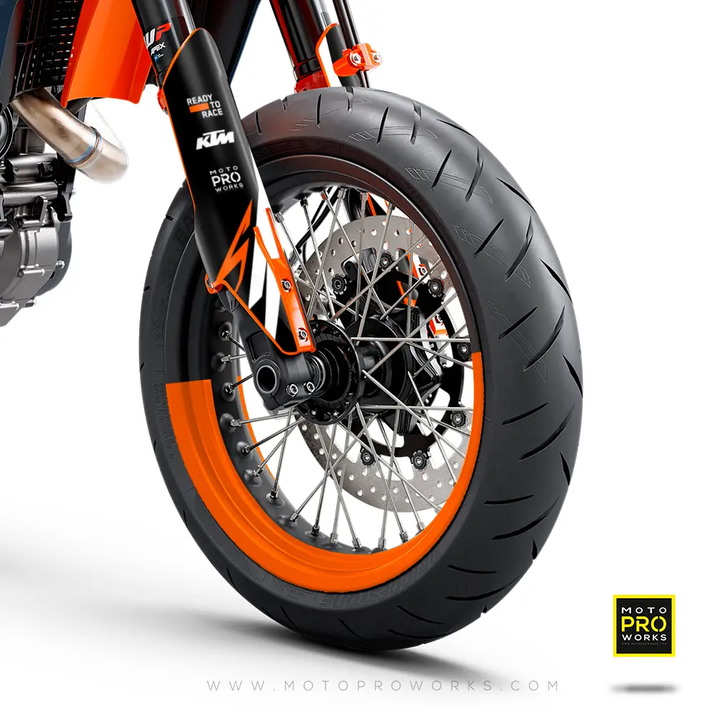 Spokeless 50/50 - Supermoto Rim Wraps 1
