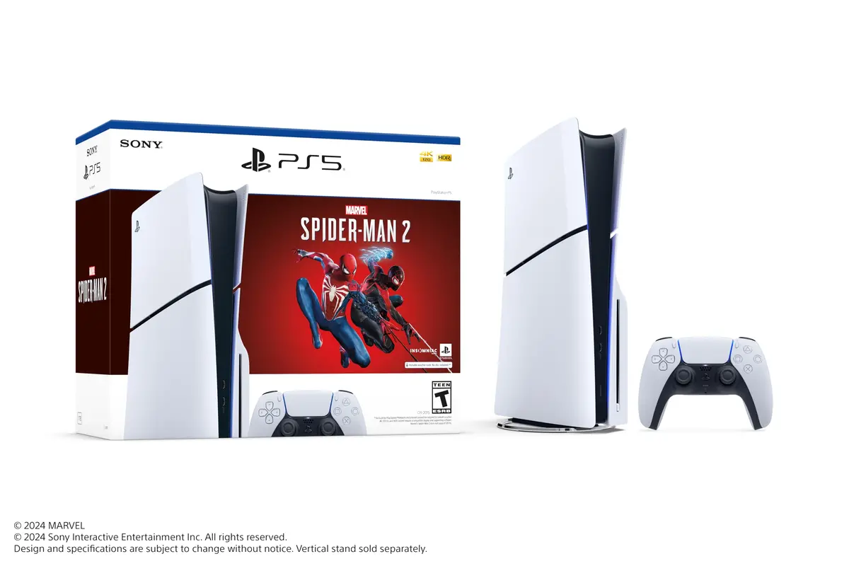 Consola Playstation 5 Marvel's Spider-Man 2 Modelo Slim  + Jogo Digital - Novo (Cópia) 1
