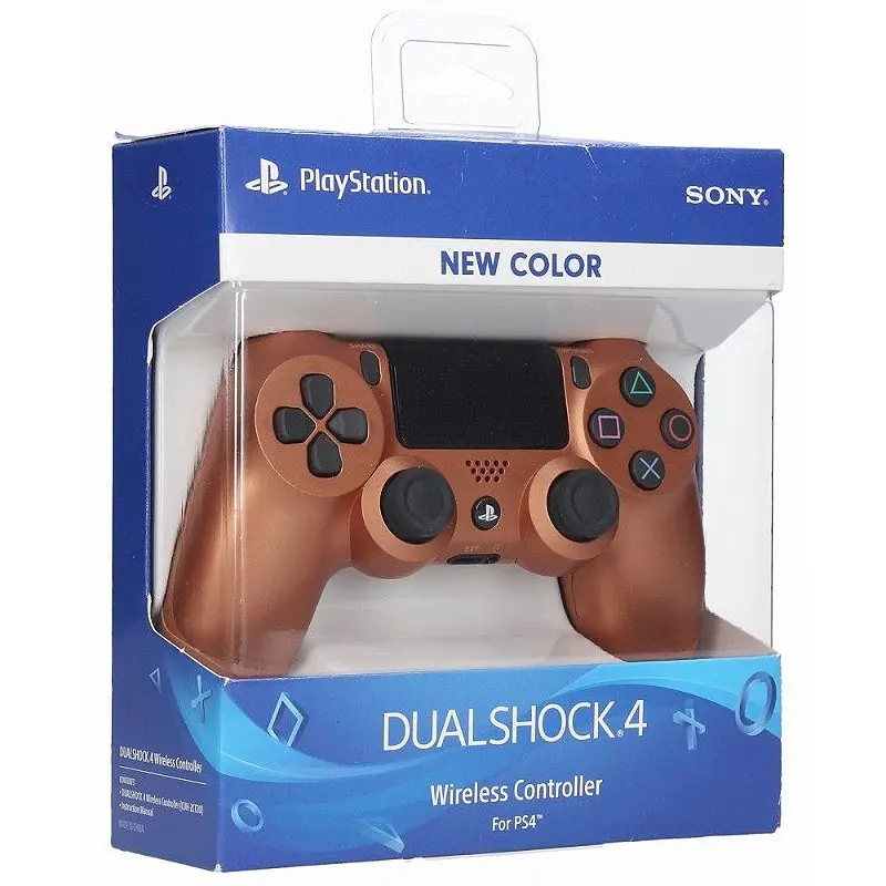 Comando Sony Dualshock Castanho  Ps4 - Novo 1
