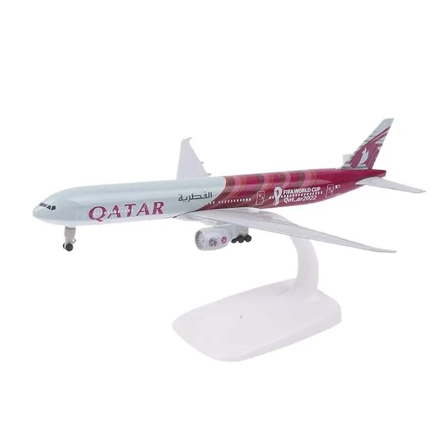 Avião Colecionável Qatar  A320 Escala 20 Cm 1