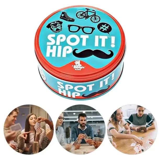 Jogo De Tabuleiro Spot It Hip 1