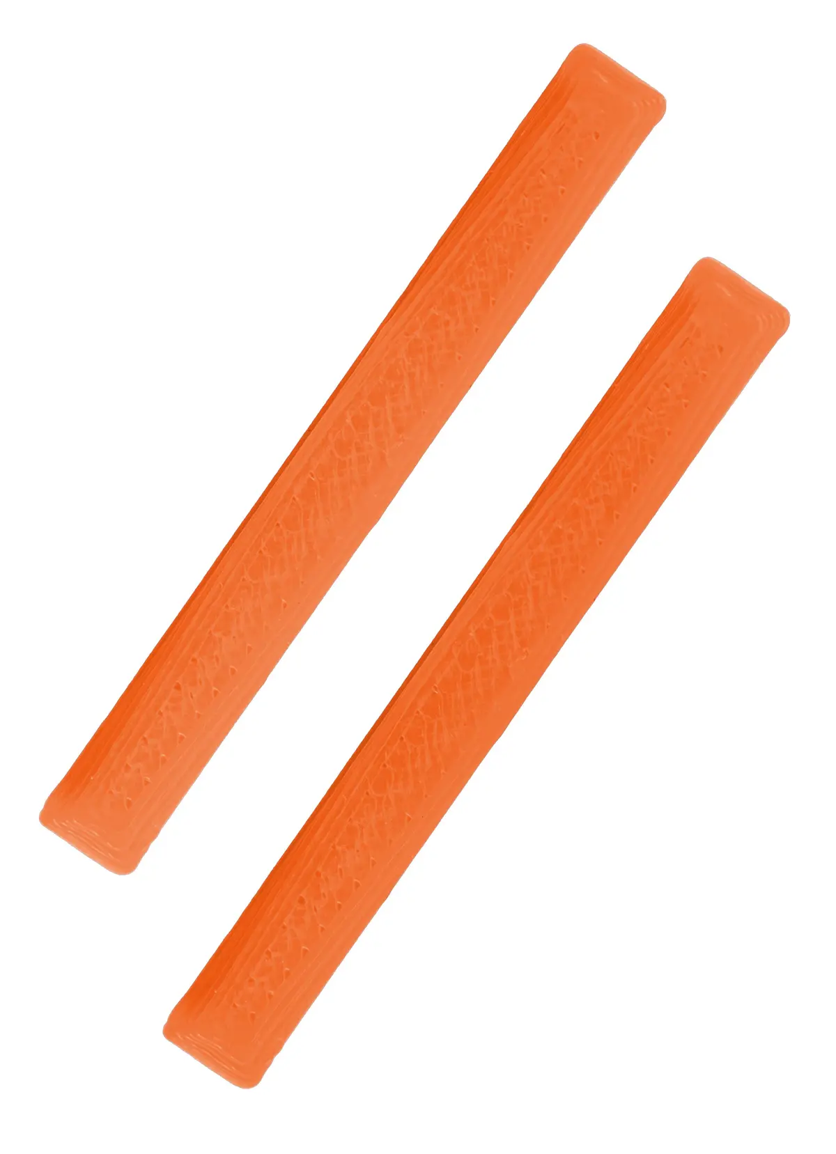 Gem Edition Board Rails (Adhesive Backing) - Orange Calcite 1
