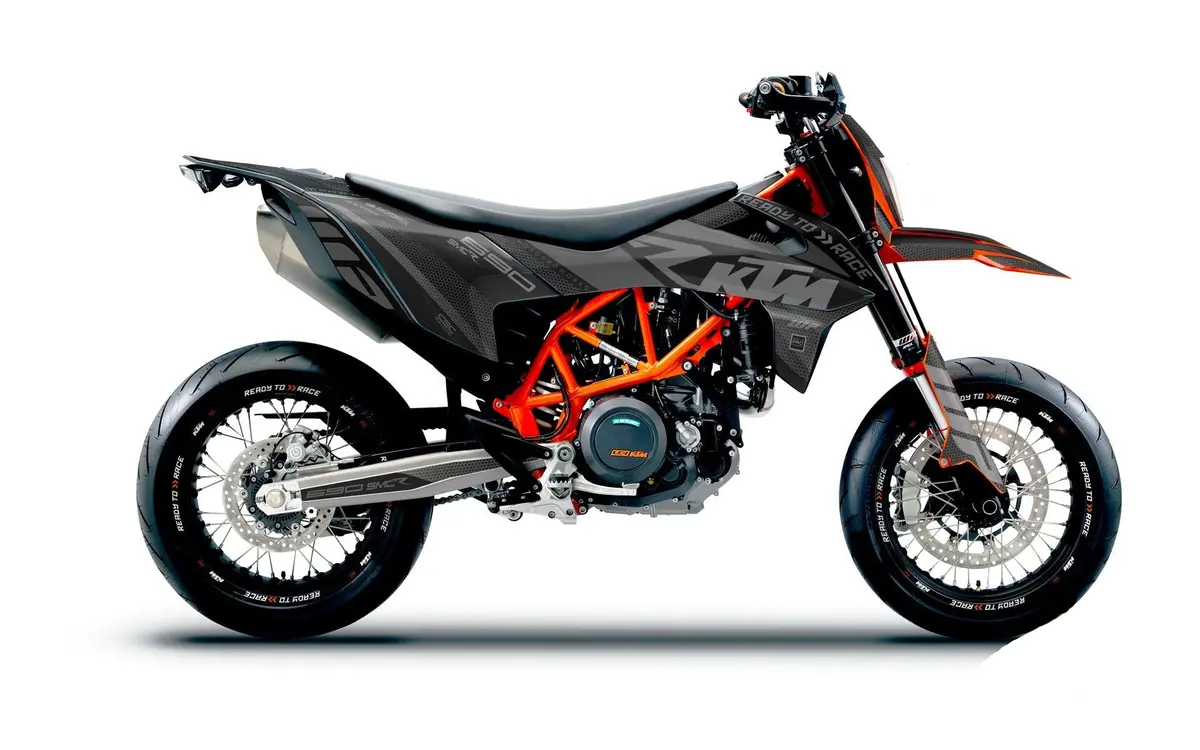Ktm Graphics - 690 Smc-R "Rr-Tech" (Black) 1