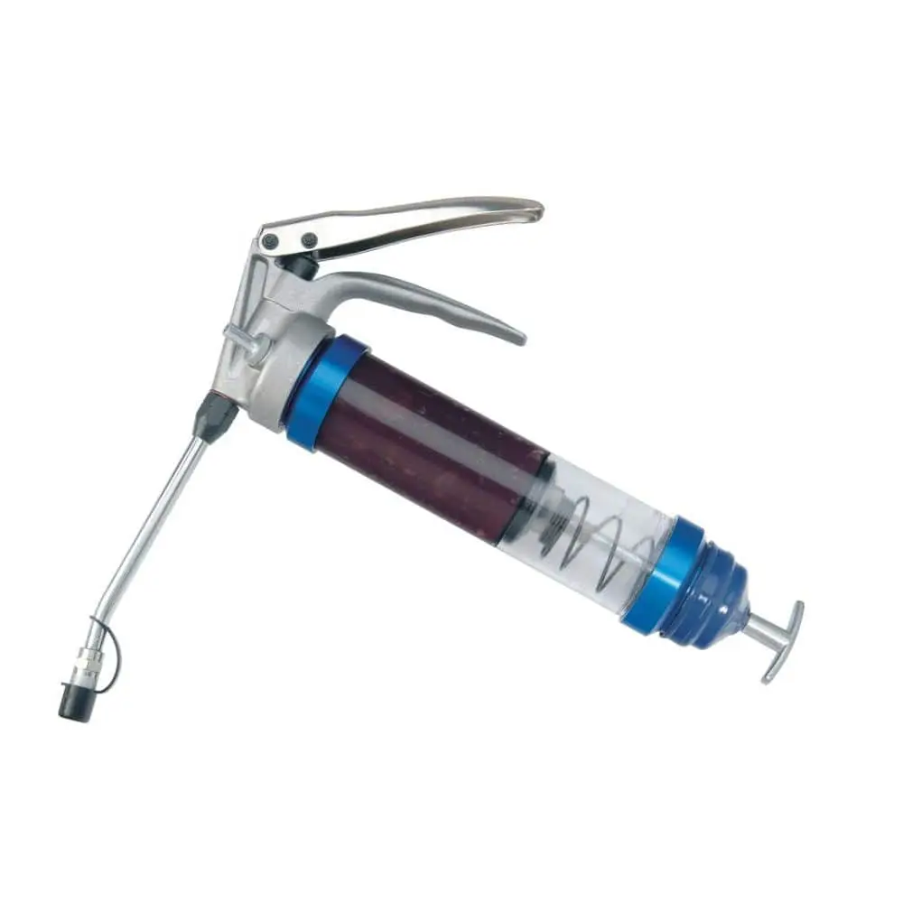 Pistol Grip Grease Gun W/ Clear Tube 1
