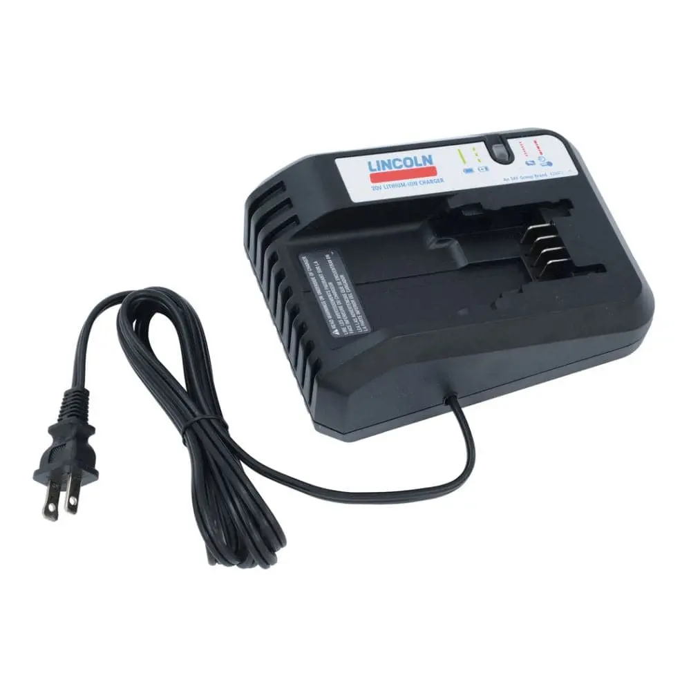 20V Battery Charger For 110V Ac Outlets For Lincoln Grease Guns 1