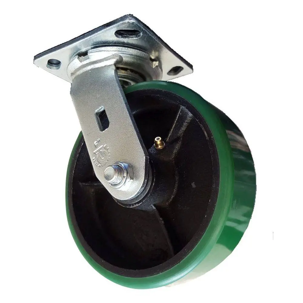 6" X 2"  Polyon Cast Wheel Swivel Caster - 1200 Lbs. Capacity 1
