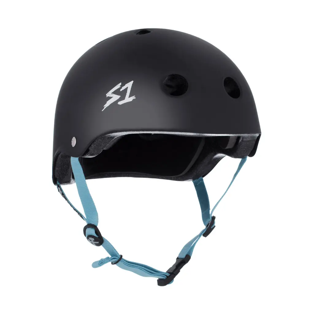 S1 Black Matte Lit Undialed Helmet 1