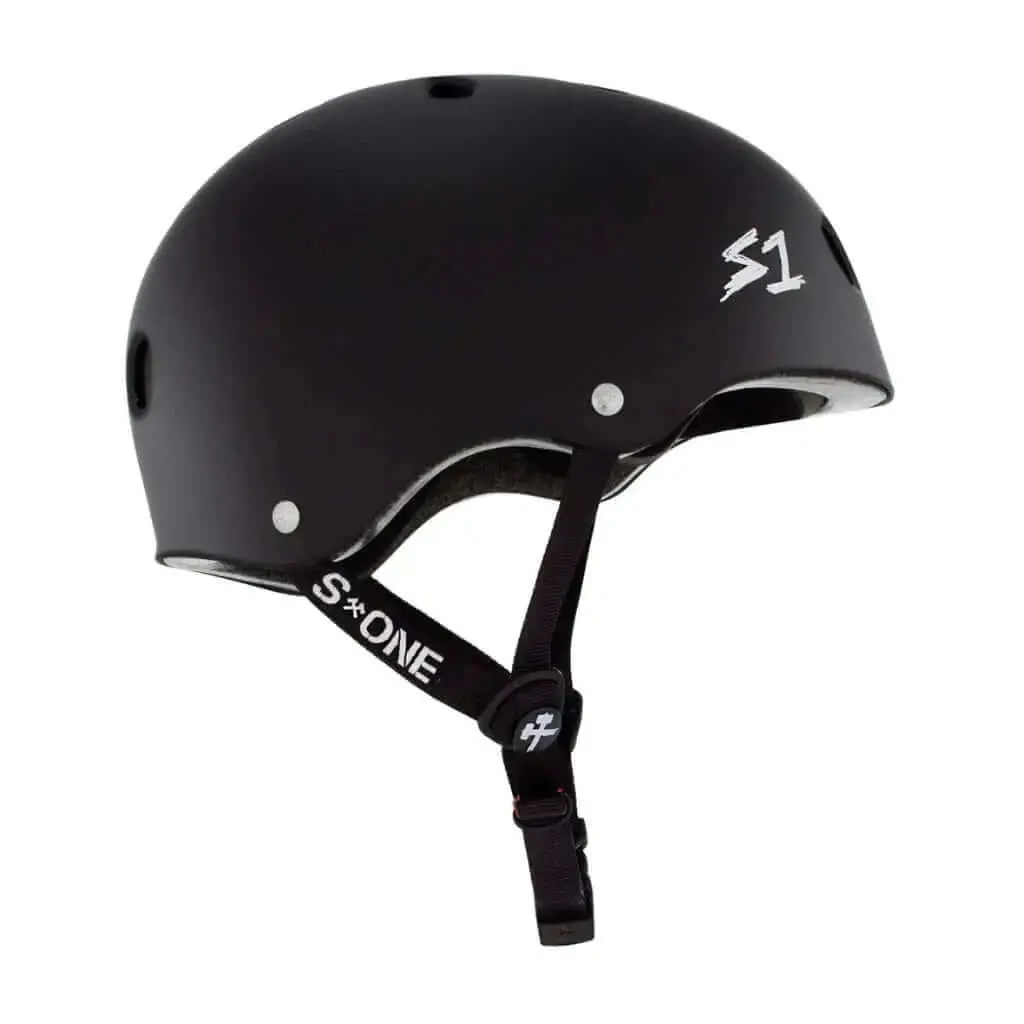 S1 Lifer Matte Black Helmet 2