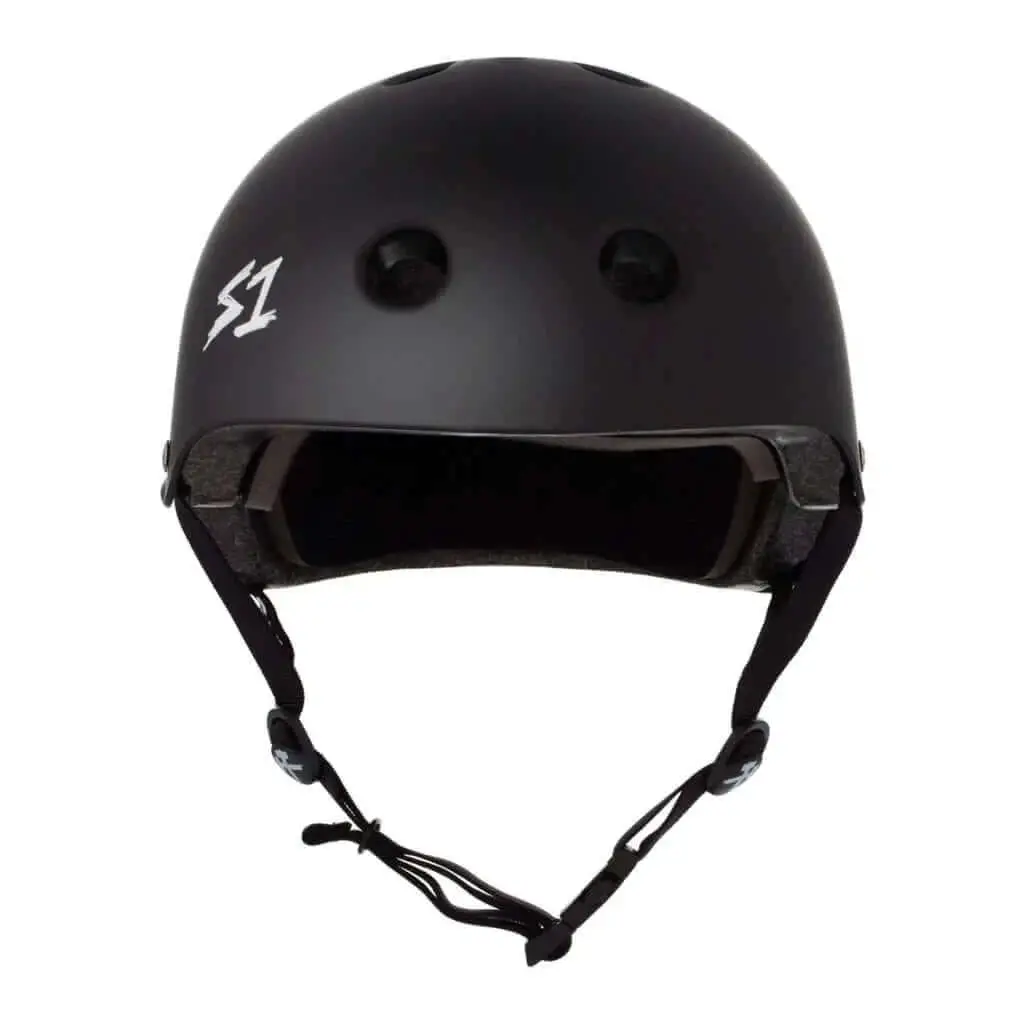 S1 Lifer Matte Black Helmet 3