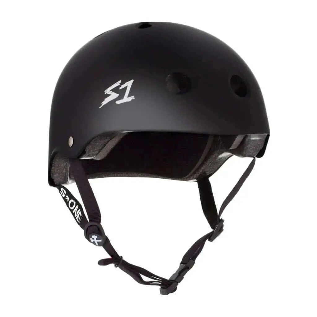 S1 Lifer Matte Black Helmet 1