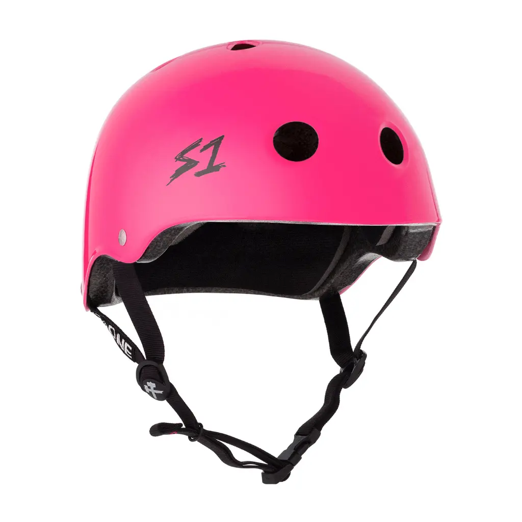 S1 Lifer Gloss Hot Pink Helmet 1