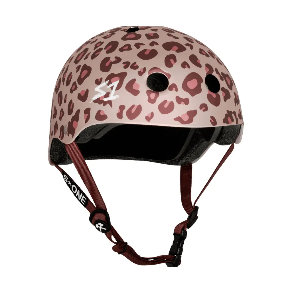 S1 Lifer Pink Posse Cheetah Helmet 1