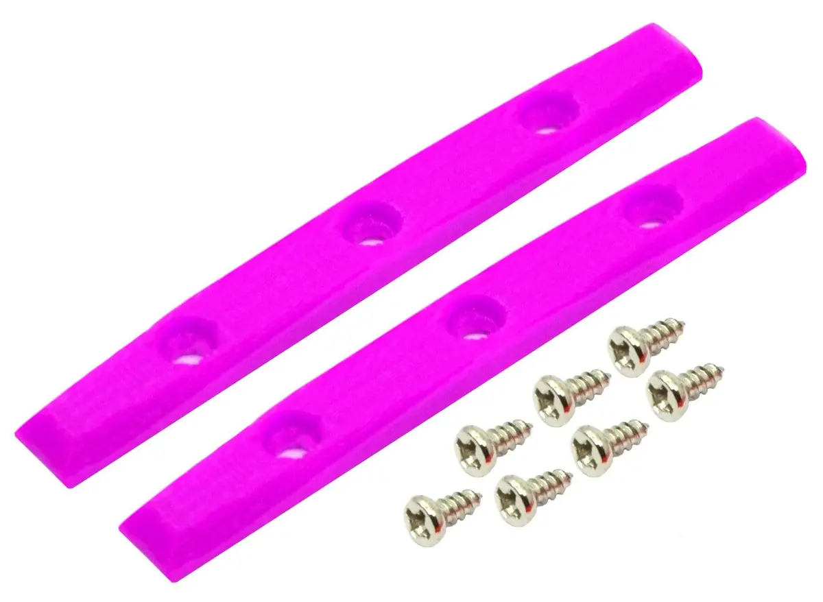 Gem Edition Board Rails (Screws Included) - Pink 1