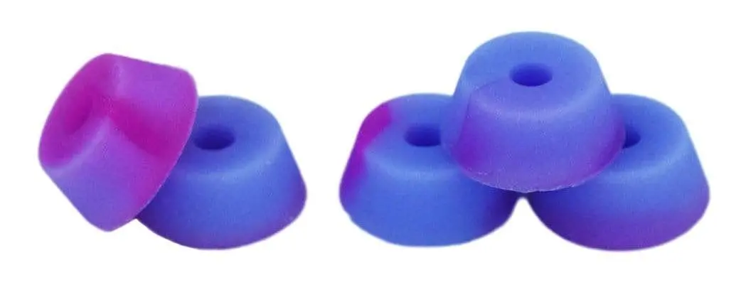 Bubble Bushings Pro Duro Series - Multiple Durometers - Pink And Blue Swirl 1
