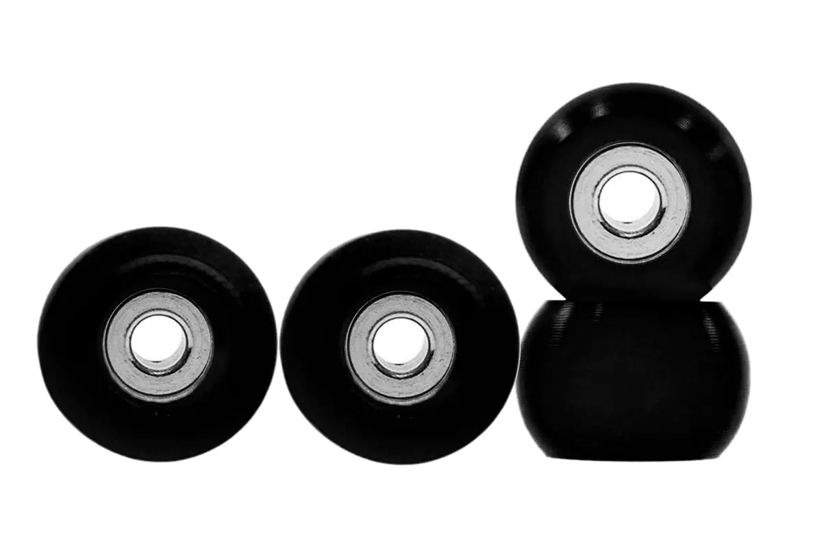 Eco Rounded Wheels - 85D Cnc Polyurethane - "Black" 1