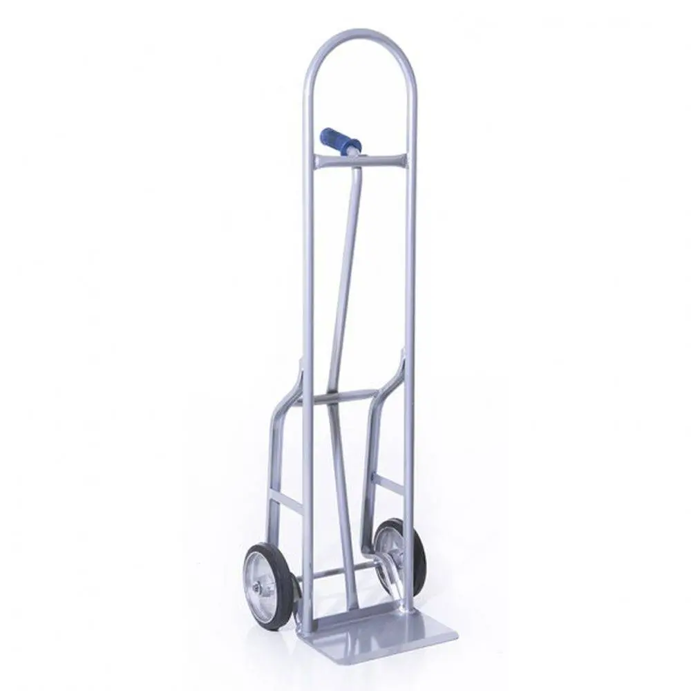 Single Pin Steel Hand Truck W- Rubber Wheels (55"H) 1