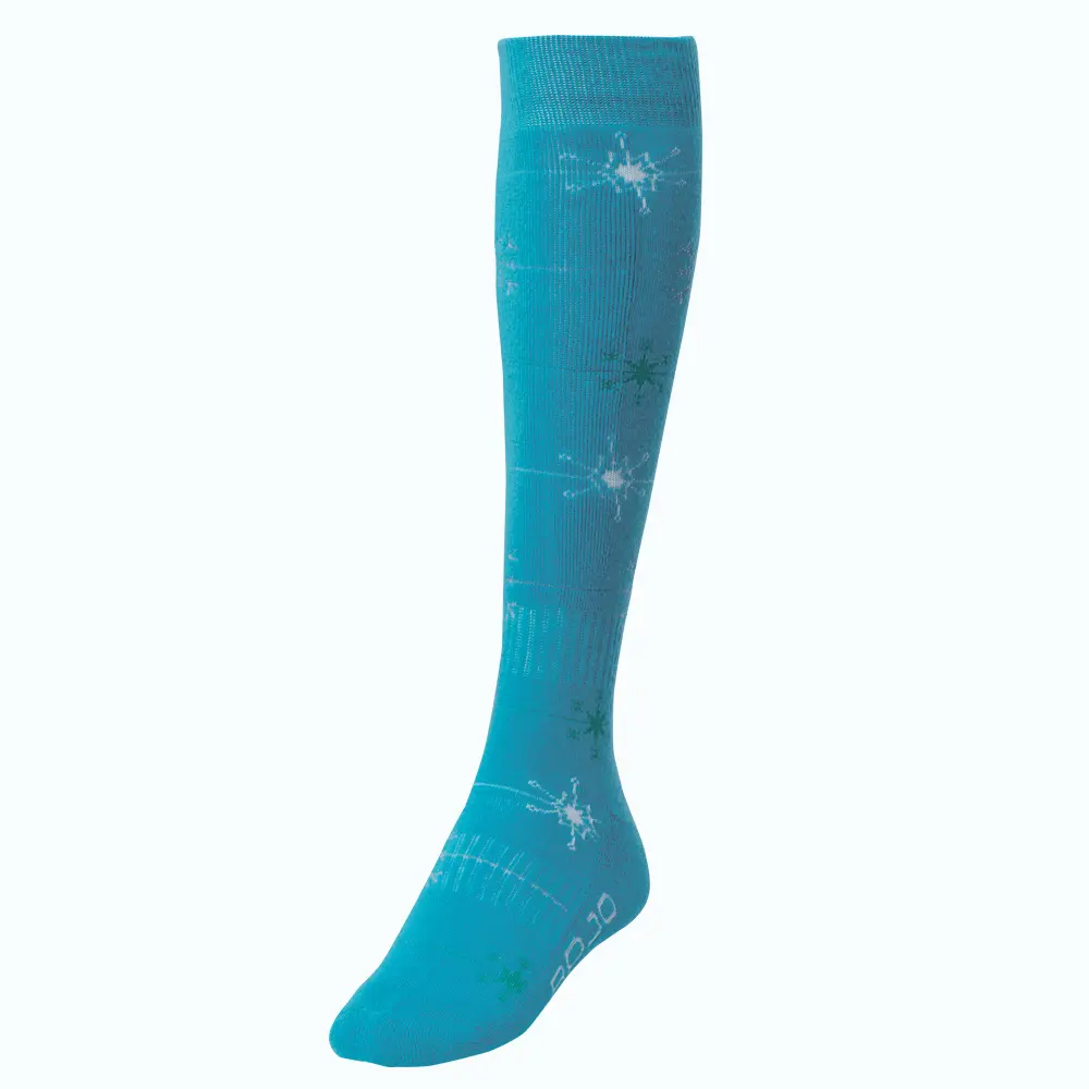 Rojo Snowflake Sock - Blue 1