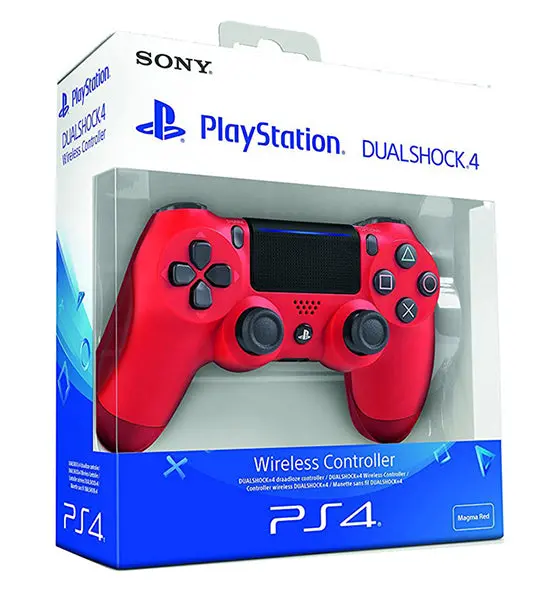 Comando Sony Dualshock 4 V2 Vermelho ( Portugal ) Ps4 - Novo 1