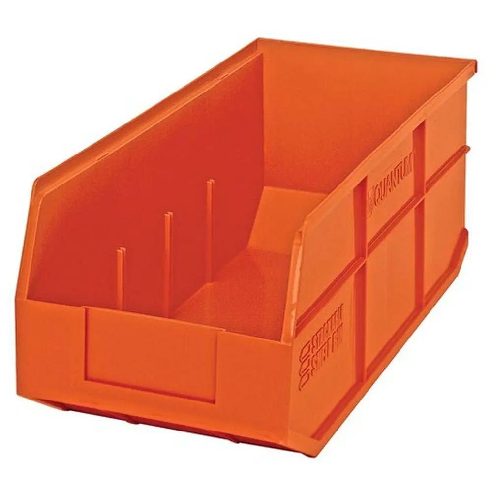 Stackable Shelf Bins 8-1/4"W X 18"L X 7"H (6 Pack) 5