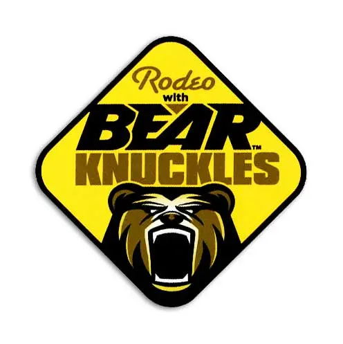 Rodeo W/ Bear Knuckles Sticker (3") 1