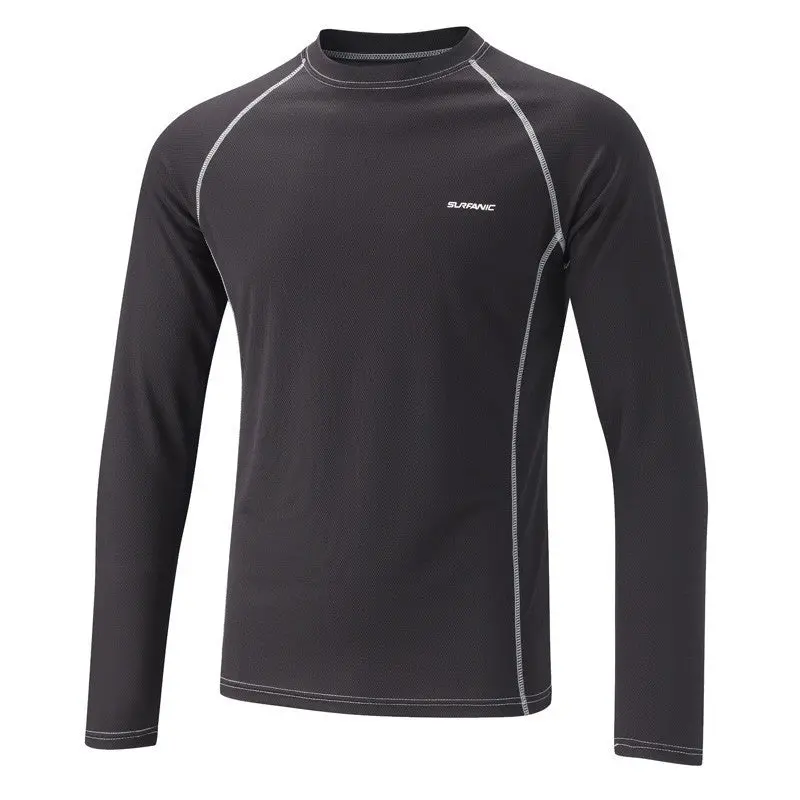 Surfanic Crew Long Sleeve - Black 1