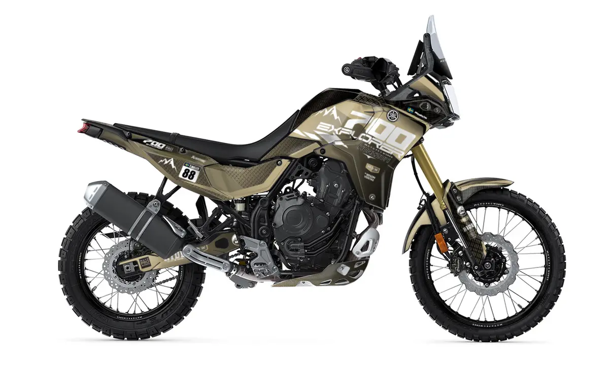 Yamaha Tenere 700 2025 Graphics - "Thrust" (Sand) 1
