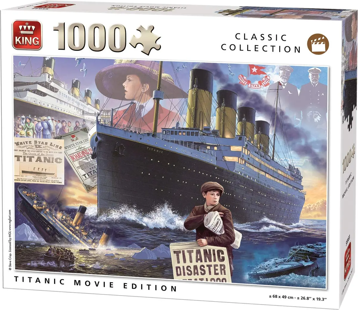 Puzzle Titanic Edição Do Filme 1000  Peças 1