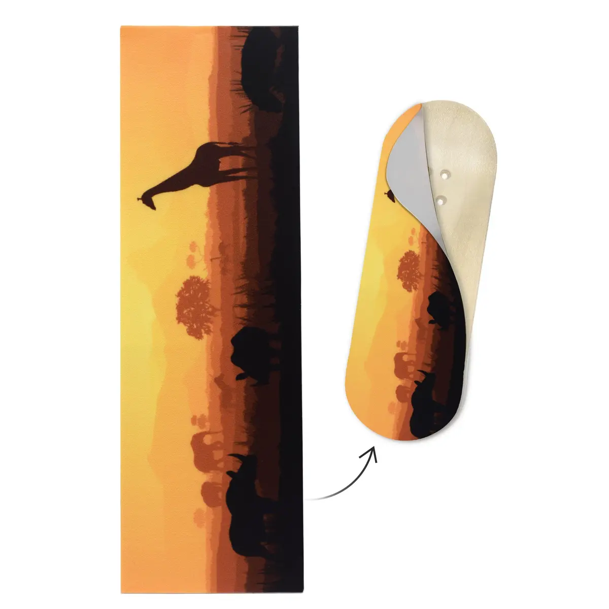 "Savannah Sunset" Deck Graphic Wrap - 35Mm X 110Mm 1