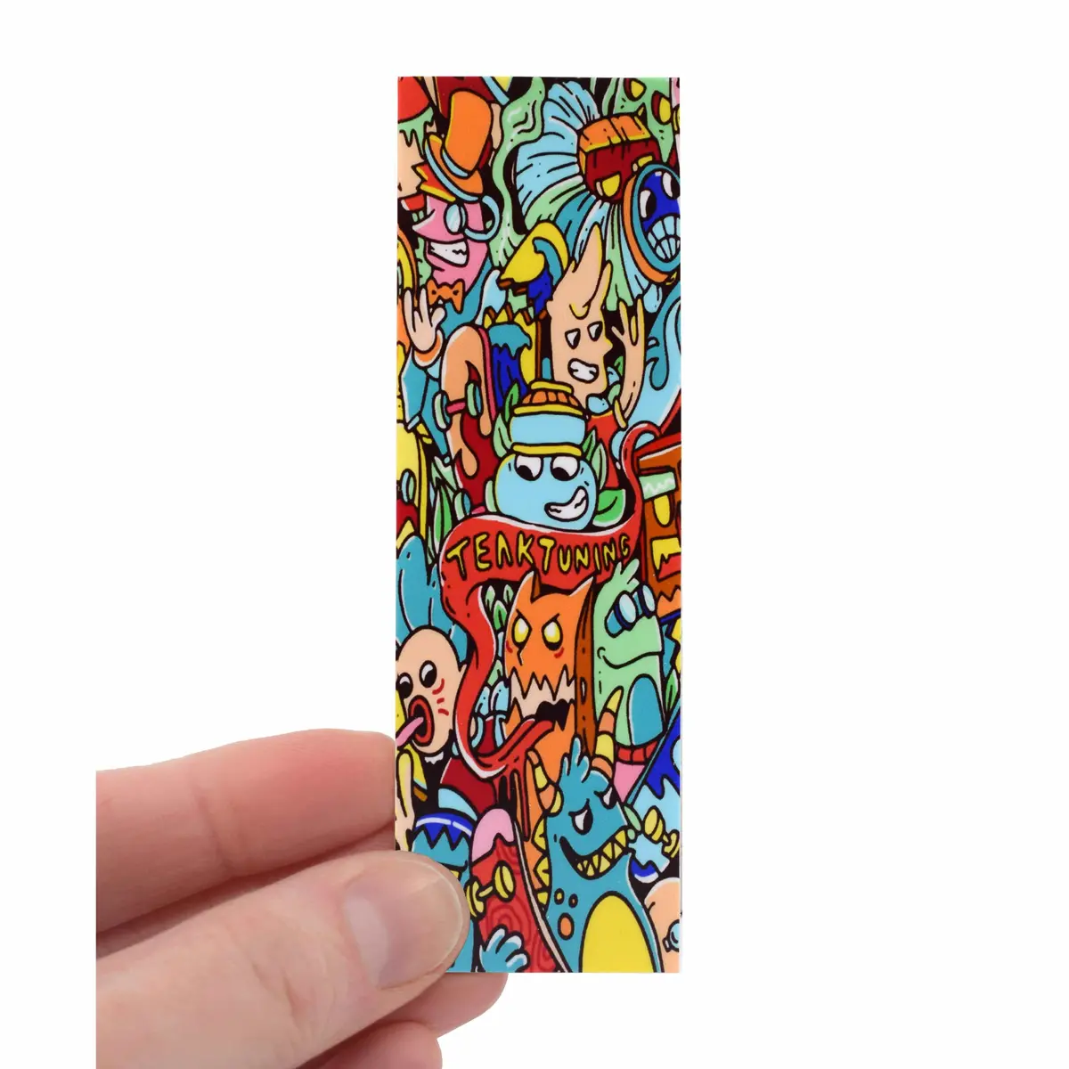 "Bubble Bushings & Monsters" Deck Graphic Wrap - 35Mm X 110Mm 2