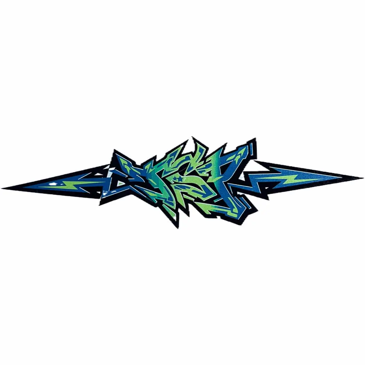 The Shop Mini Graffiti Sticker 1