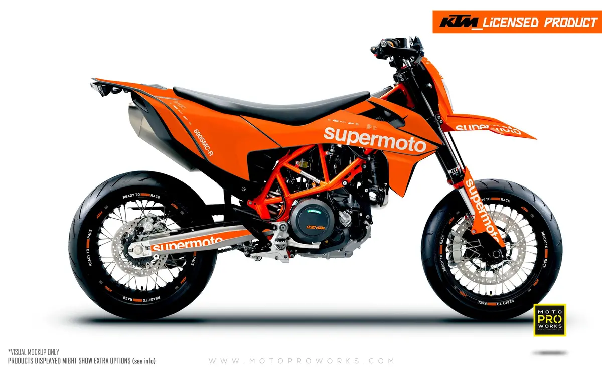 Ktm Graphics - 690 Smc-R "Type" (Orange) 1