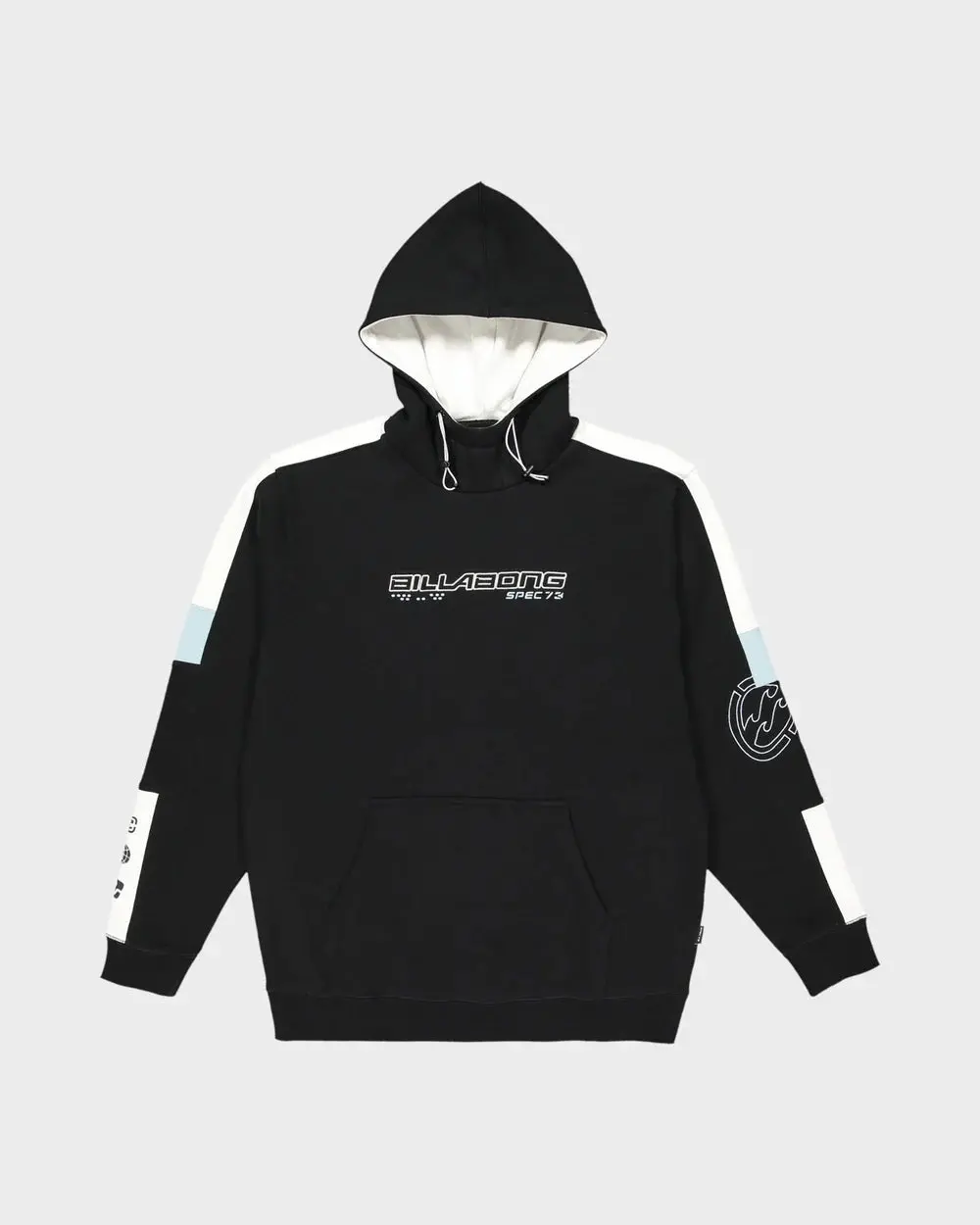 Billabong Mens Spec 73 Pop Mock Pullover Hoodie 1