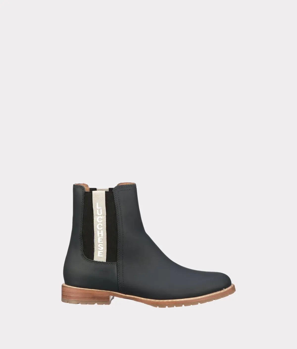 All-Weather Ladies Garden Boot :: Navy + Black 1