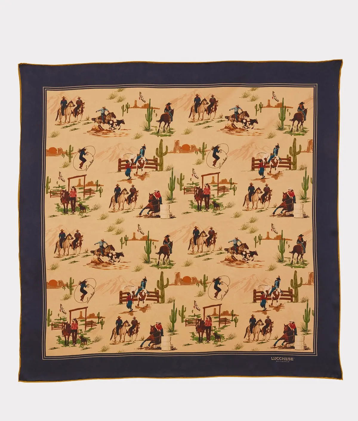 Frontier Scarf :: Navy 1