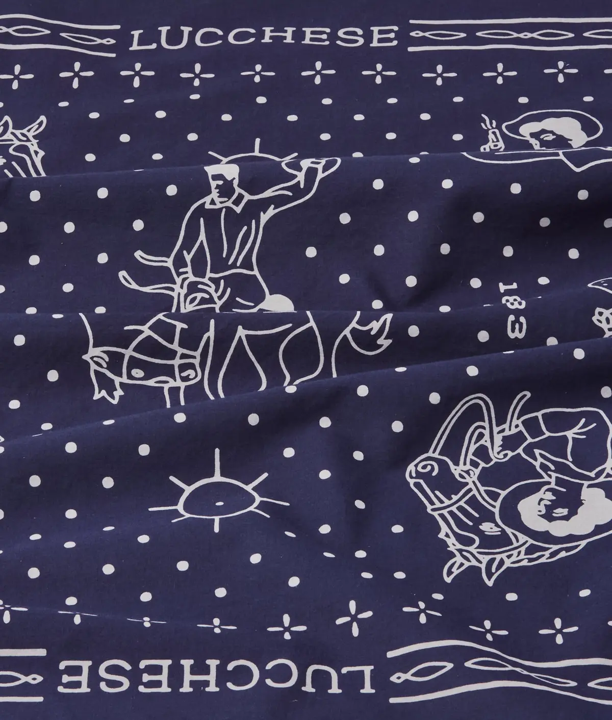 Western Bandana :: Navy 2