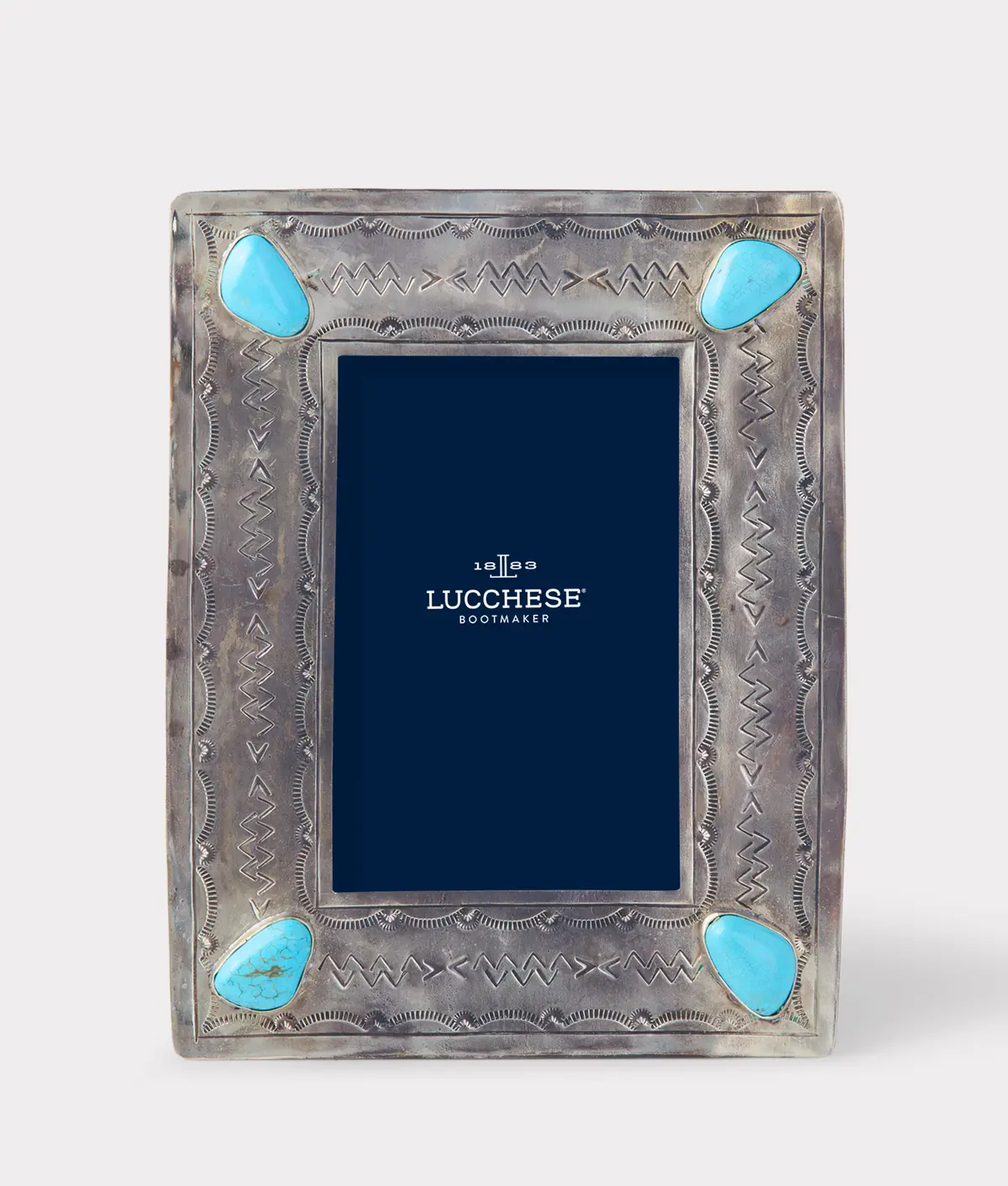 4 X 6 Southwestern Frame :: Silver 1