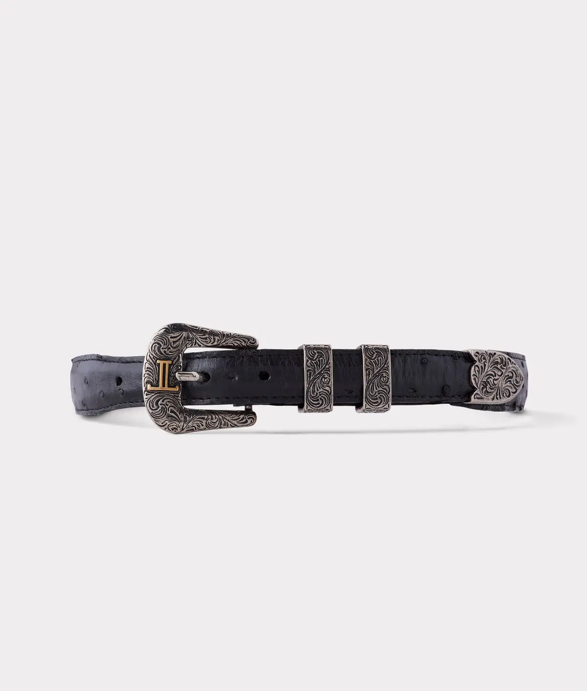 Full Quill Ostrich Tapered :: Black 1