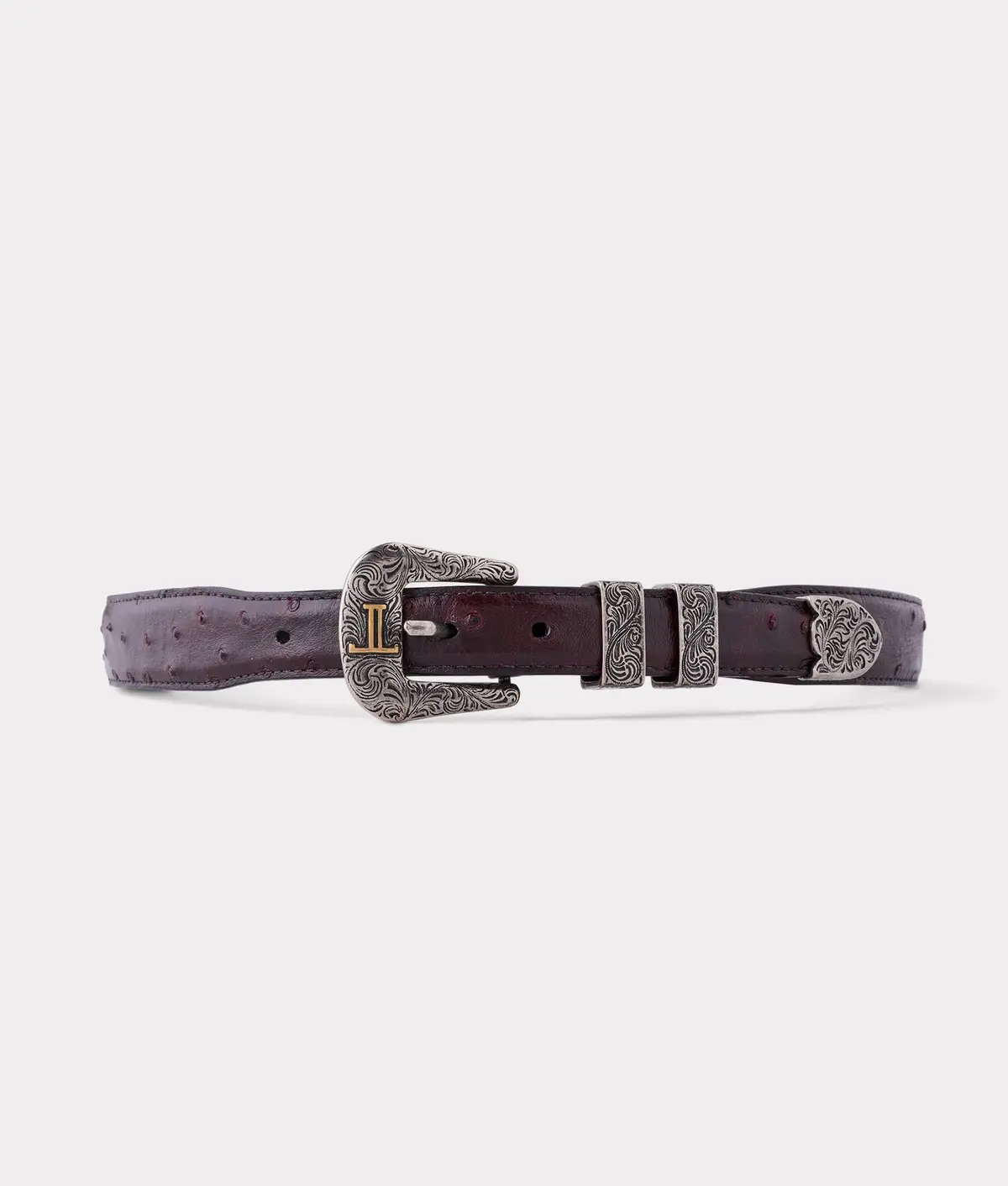 Full Quill Ostrich Tapered :: Black Cherry 1
